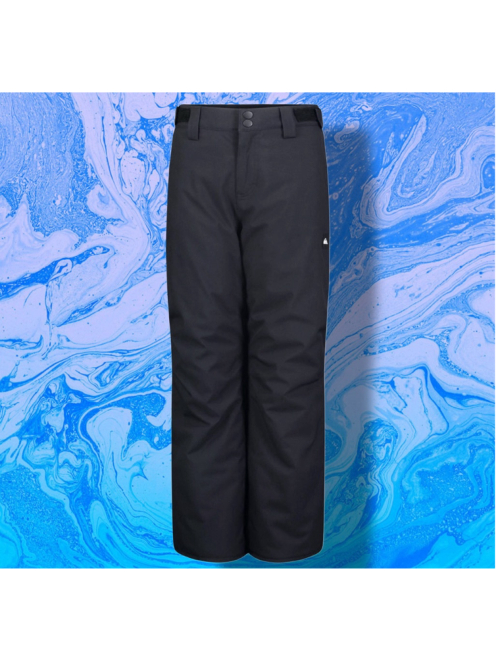 Quiksilver Estate Boys Snow Pants Black Size S 10 Ski Snowboard Waterproof Insul